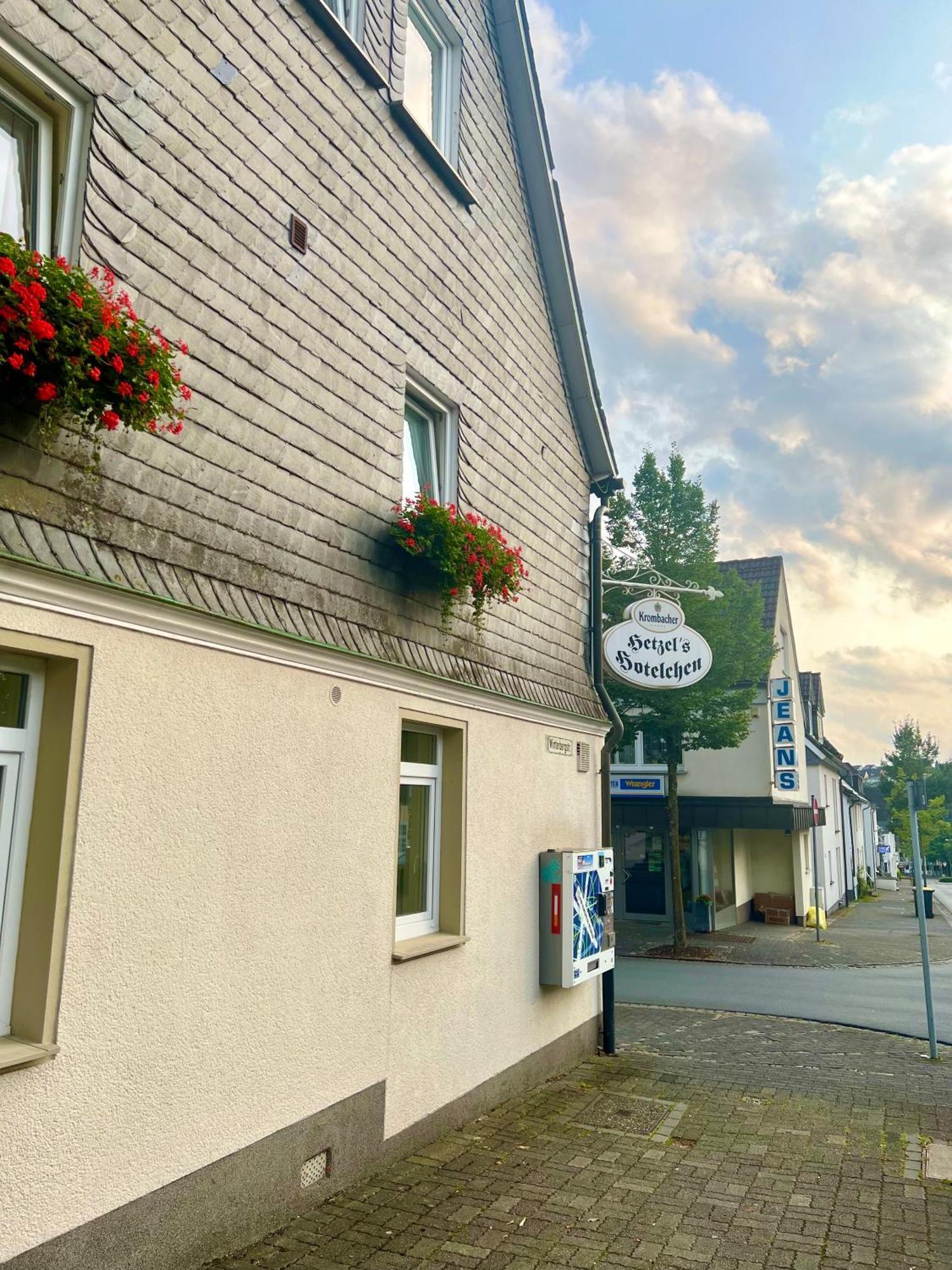 Hetzel'S Hotelchen Olpe bei Meschede Eksteriør billede